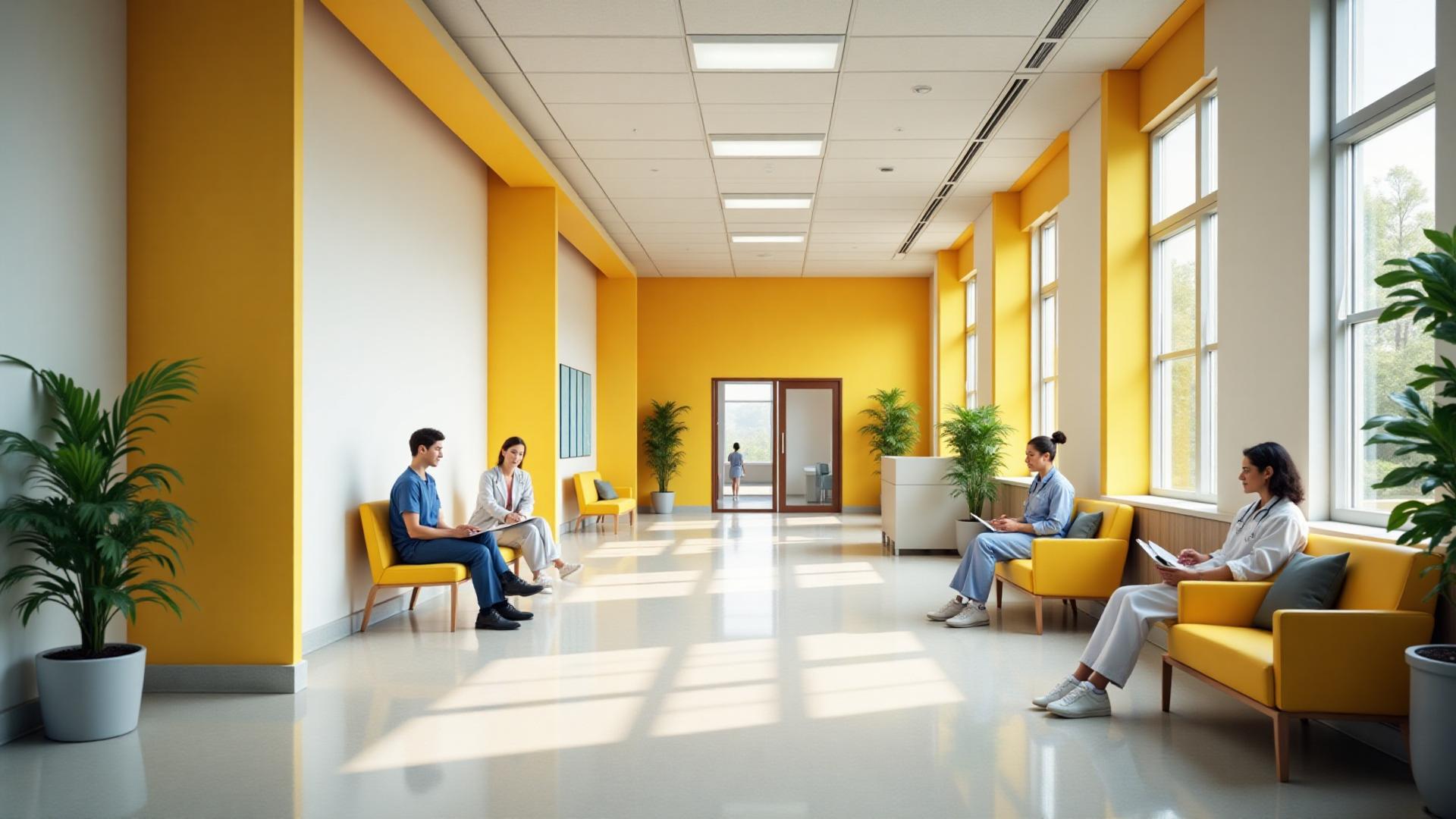 Profissionais de saúde trabalhando